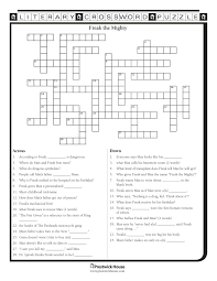 Click a puzzle link for a printable page to print your crossword puzzles. Free Crossword Puzzles English Teacher S Free Library Prestwick House