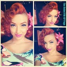 Smooth upswept rolls, baby bangs, waves, and perfectly coiled locks are the epitome of vintage hair. Pin On Retro Vintage Pinup Hairstyles Makeup Luv