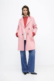 Women S Pink Coats Zara United Kingdom