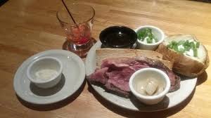 Burgers, hot dogs, tortas, open face, pita, tacos, calzones etc are all welcome. Prime Rib Sandwich Picture Of Rafferty S Paducah Tripadvisor