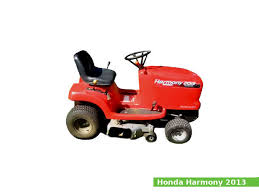 Safety messages your safety and the safety of others is very important. Honda Harmony H2013 Lawn Tractor Review Specs Engine Service Data