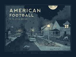 Shop official american football merch, vinyl records, shirts and more. Gig Posters And Concert Posters Football Poster American Football Concert Posters