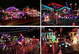 Tour of christmas circle in chula vista, calif. Christmas Light Displays Hidden San Diego