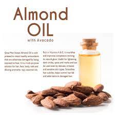 Even if your hair and scalp are healthy, sweet almond oil will still boost its appearance and strength. Almond Oil With Avocado Hair Oil Qraa Men