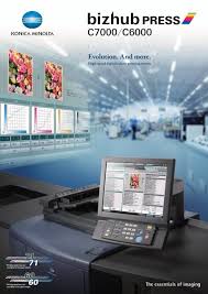 The download center of konica minolta! Bizhub Press C7000 C6000 Konica Minolta