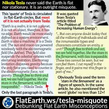 More than not, people do not think of nikola tesla as one of the most genius men to ever walk this planet, though. Misquotes Of Nikola Tesla Flatearth Ws