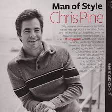 Chris Pine interview with InStyle, Nov 2010: ontd_startrek via Relatably.com