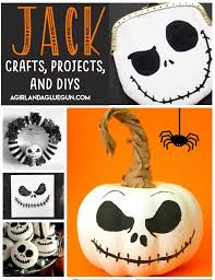 You can't have halloween without jack and the pumpkin. Jack Skellington Projects And Crafts A Girl And A Glue Gun