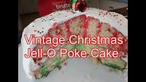 The post 25 vintage christmas cake recipes you'll. Vintage Christmas Jell O Poke Cake Youtube