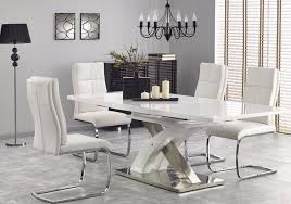 Valgomojo Komplektas H1683 En 2020 Table De Salle A Manger Blanche Salle A Manger Blanche Table De Salle A Manger Moderne