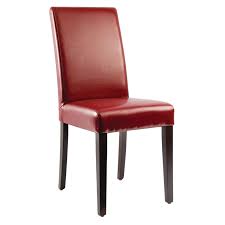 2pce Bolero Faux Leather Dining Chairs Red Dining Chairs Faux Leather Dining Chairs Leather Dining Chairs