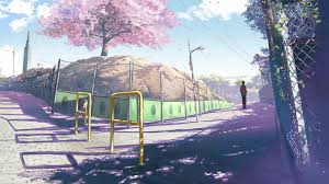 5cm Per Second Troisieme Partie 5 Centimetres Par Seconde Paysage Manga Illustration De Paysage Dessin Paysage