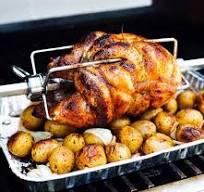 No-Fuss Rotisserie Chicken on the Grill