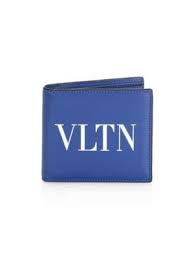 Valentino Vltn Leather Bi Fold Wallet Valentino Leather Bifold Wallet Bi Fold Wallet Leather Billfold