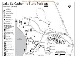 The campground maps are pdf files; Lake St Catherine State Park Interactive Campground Map Guide