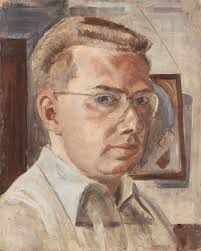 🤔 Look familiar? It's the College of Fine Arts Dean's Office, seen from  the Great Hall, and captured by Philip Pearlstein (BFA '49), who would go 