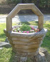 Sorry That Listing Is No Longer Active You Might Try Looking In The Lawn Garden Category For Similar Ads Wooden Flowers Basket Planters Wooden Planters