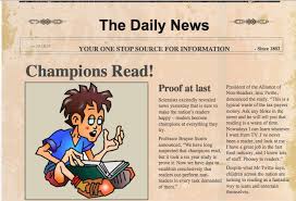 Example of newspaper article with lineup. How To Write An Interview Article Examples For Kids
