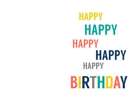 Printable Foldable Happy Birthday Card Printable Free Printable Birthday Cards Paper Trail Design Free Printable Birthday Cards Free Birthday Card Birthday Card Template Free