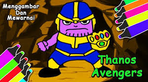Imutnya Thanos Kalau Digambar Jadi Kartun Untuk Anak Anak Kartun Anak Untuk Anak Anak
