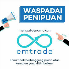 Emtrade Akhir2 Ini Banyak Sekali Orang Yang Mencatut Facebook