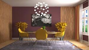 The fourth of our 10 living room dining room combo ideas is very common in many houses. Dining Room Design Of False Ceiling Of Drawing Cum Dining Room E Interior Designing