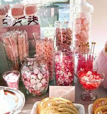 Candy Bar Candy Buffet Baby Shower Baby Shower Sweets Baby Shower Sweets Table