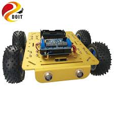 c300 aluminum alloy metal 4wd wheel car chassis with wifi arduino development kit arduino wifi arduino arduino projects