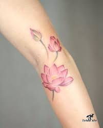 Pink Lotus Flower Tattoo Von Cindy Van Schie Flower Tattoo Foot Wrist Tattoos Tattoos For Women