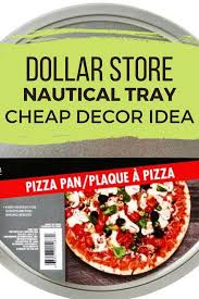 Pizza Pan Dollar Store Home Decor Tray Idea Dollar Stores Pan Pizza Tray Decor