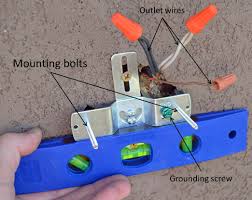 Does that fixture plate mount with the power supply facing inside the box or yes plastering over the mending bar and gaps which shouldn't be too much?? How To Replace A Light Fixture Outdoor Tutorial Her Tool Belt