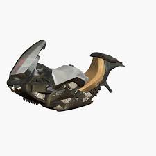 3d Model Hover Bike Hover Bike Bike 3d Model