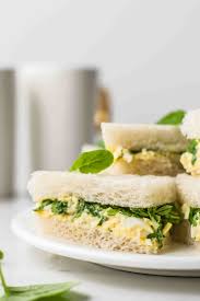 Watercress Egg Salad Tea Sandwiches Recipe Tea Sandwiches Tea Sandwiches Recipes Sandwiches