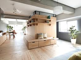 8% were owned dwellings in apartments complexes, and 4% were rented detached houses.11 in 2008 japanese housing typically has multiple rooms for what in western housing is the bathroom. Sinato Cleverly Adds An L Shaped Wood Partition To Expand A Small Apartment In Japan