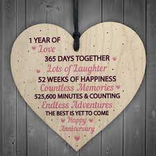 Going by tradition, first anniversary gift is paper. 1st Wedding Anniversary Gift For Wife
