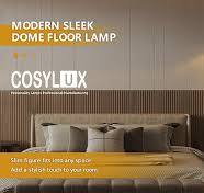 ‫Amazon.com: COSYLUX מנורת רצפה מודרנית לסלון, מנורה עמידה ...‬‎