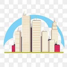 Smart City Vector Buildings Smart City City Png And Vector With Transparent Background For Free Download Smart City City Vector City Cartoon