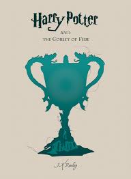 Harry potter and the goblet of fire a reading by j. Harry Potter And The Goblet Of Fire Book Cover Design On Behance
