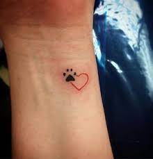 Pawprint Heart Tatuagens Frases Para Tatuagem Feminina Boas Ideias Para Tatuagem