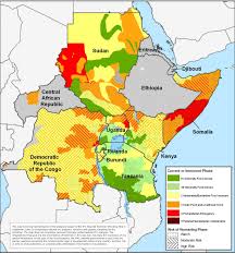 Landlocked in the heart of africa, the central african republic is a sparsely populated country of 5.4 million inhabitants. East And Central Africa Ipc Regional Outlook Map 2008 Sudan Reliefweb
