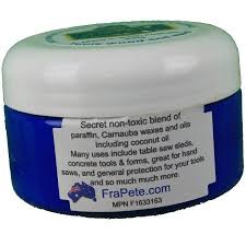 Frapete Paste Wax Will Make You Table Sled Saw Slide Carnauba Wax Wood Conditioners Butcher Block Conditioner