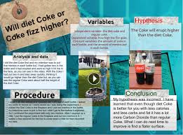 Will Diet Coke Or Coke Fizz Higher Coke Eng Experiment Fizz Mentos Tp Glogster Edu Interactive Multimedia Posters