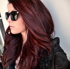 Burgundy (dark red, red wine color) is actively used for hair dyeing in brunettes. Gallery For Dark Brown Red Tint Hair Color Brown Hair With Purple Tint Fashions Gallery Images Long Hair Color Hair Styles Hair Color Burgundy