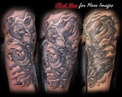 Black And White Creative Half Sleeve Tattoos For Men Choose Your Own Half Sleeve Tattoo Designs