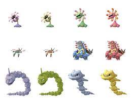 2019 Adventure Week New Shinies Model Comparison Lileep Cradily Anorith Armaldo Onix Steelix Thesilphroad Shiny Pokemon New Pokemon Pokemon