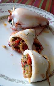 Encornets Farcis Encornet Farci Encornet Recette Encornet Farci