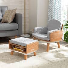 Mid Century Kid Reading Chair Ottoman Walmart Com Kids Reading Chair Kids Chairs Chair And Ottoman