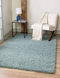 Maybe you would like to learn more about one of these? Amazon Com Unique Loom Solo Solid Shag Collection Area Modern Plush Rug Lush Soft 2 2 X 3 0 Rectangular Slate Blue Furniture Decor