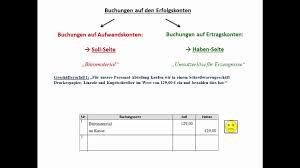 Somit werden die erfolgskonten in aufwandskonten und ertragskonten unterteilt. Buchfuhrung 8 Die Erfolgskonten Und Das Guv Konto Youtube