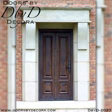 Our solid wood doors are individually constructed in the wood species and style of your choice. Custom French Country 4 Panel Door Wood Front Entry Doors By Decora